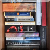 B12. Hardcover books. - $2; Paperback books. - $1